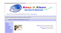 Desktop Screenshot of keepitklean.com